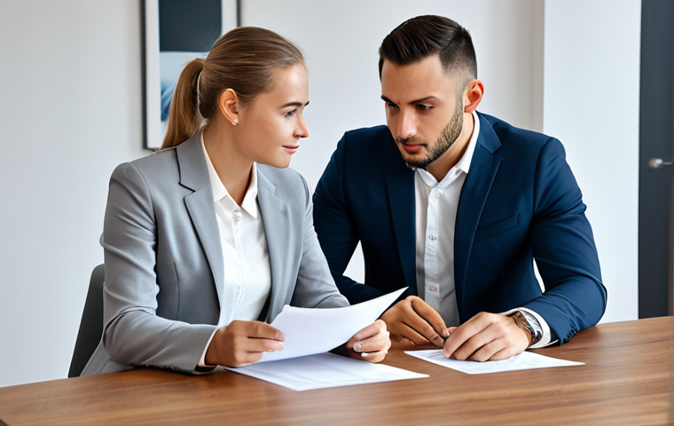 공인중개사 시험 준비 동기 부여 팁 - Countryside Real Estate Agent**

A friendly real estate agent, dressed in smart-casual and appropria...