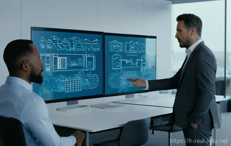 공인중개사에게 필요한 소프트 스킬 - **Prompt for "Active Listening & Empathy":**
    "An intimate and warm scene inside a tastefully dec...