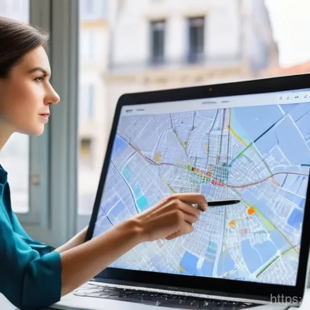 공인중개사와 부동산 플랫폼 활용법 - **Prompt:** A diverse, well-dressed individual (e.g., a woman in a smart blouse and tailored trouser...