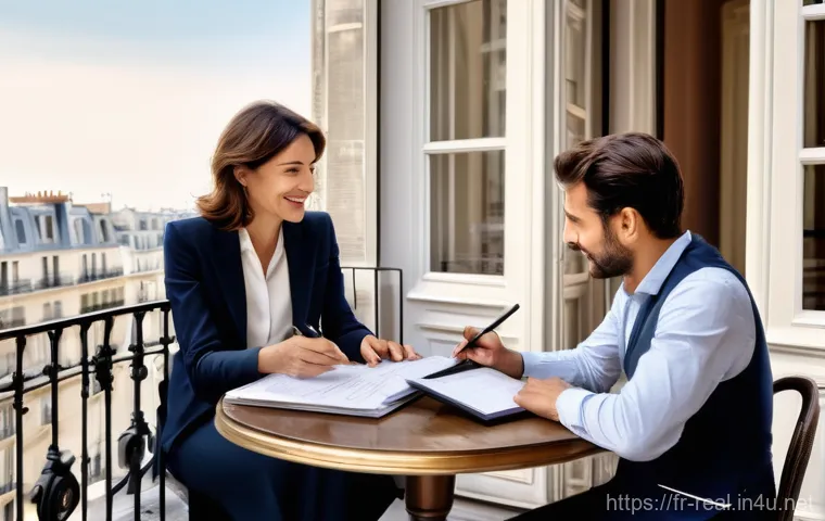 공인중개사와 부동산 시장에서의 역할 분석 - **Prompt 1: The Trustworthy Parisian Real Estate Advisor**
"A professional, smiling female Frenc...