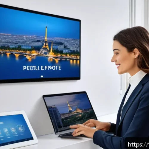 공인중개사와 부동산 관련 정책 변화의 사회적 영향 분석 - A modern French real estate agent in a stylish office setting, wearing professional attire and inter...